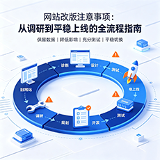 普洱建站-网站改版注意事项：从调研到平稳上线的全流程指南
