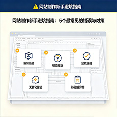 普洱建站-网站制作新手避坑指南：5个最常见的错误与对策