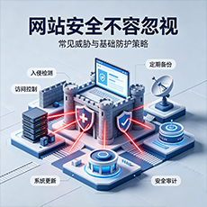 普洱建站-网站安全不容忽视:常见威胁与基础防护策略