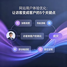 普洱建站-网站用户体验优化：让访客变成客户的5个关键点